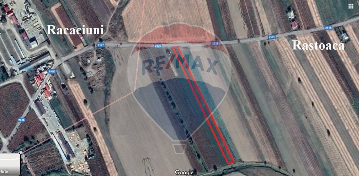 racaciuni bacau harta Land INSIDE THE BUILT UP AREA 5040 SQM, for sale Bacau, Racaciuni 